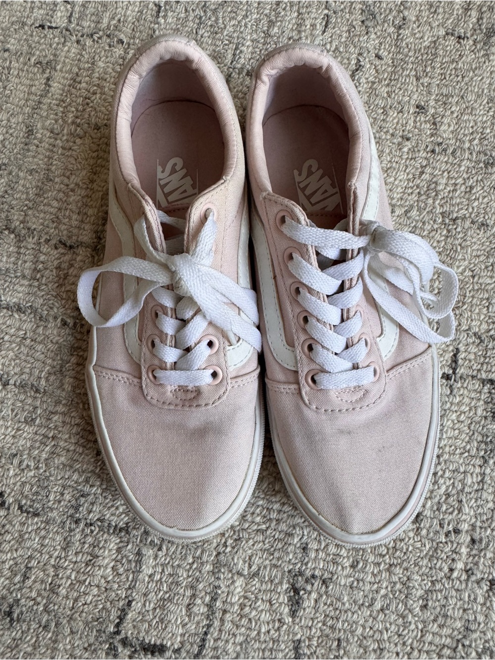 Vans Old Skool light pink size 7 women’s - Picture 2 of 6